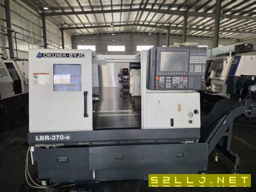 刚刚到货基本全新机,北一大隈LBR-370-e数控车床,配O.