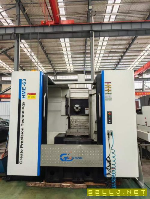 国盛HME-63卧式加工中心,23年出厂,发那科MF-P系统,.