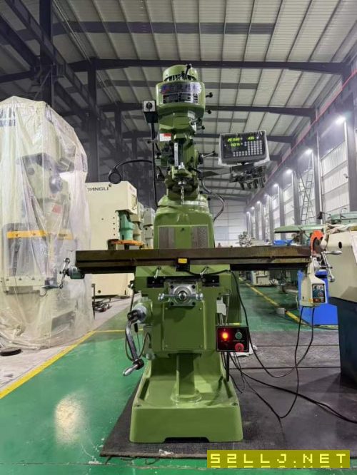 准新机:2024年台捷4号炮塔铣，完全媲美新机，低价出售