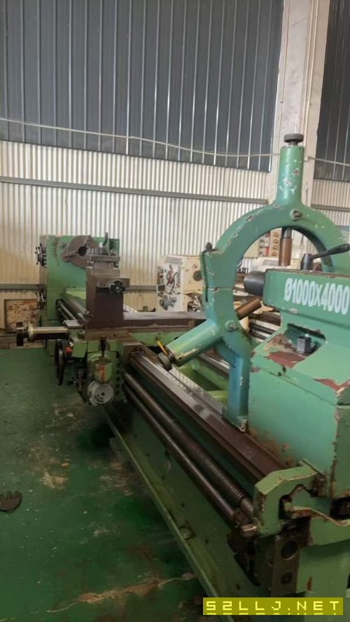 大连机床厂CW621104米车床,带马鞍,导轨如镜面