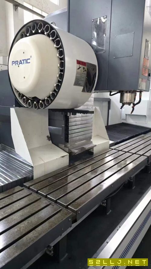 2021年7月出厂，普拉迪PDC4500型材加工中心，全铸件床.