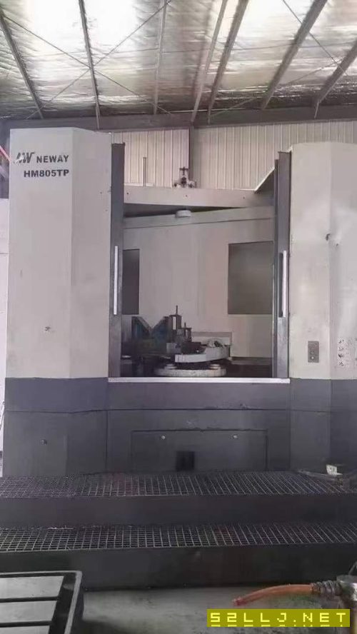 工厂在位机，纽威800双工位卧加，2012年生产制造，正.