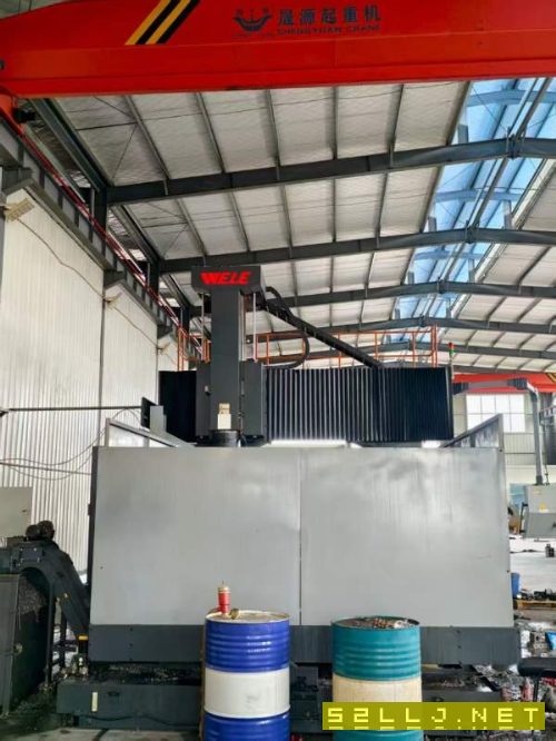 刚刚买下准新台湾威立4028龙门加工中心型号