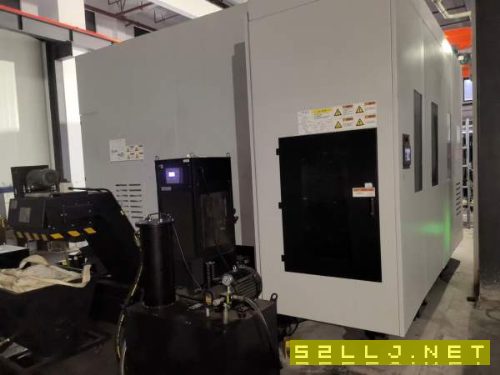 韩国斗山800卧加,NHP-8005卧式双工位加工中心,2024.