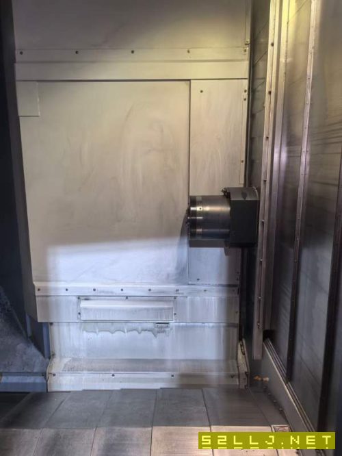 韩国斗山800卧加，NHP-8005卧式双工位加工中心，2024.