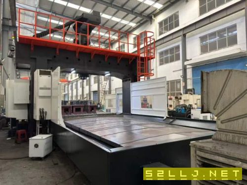 刚刚买下德扬6547龙门加工中心