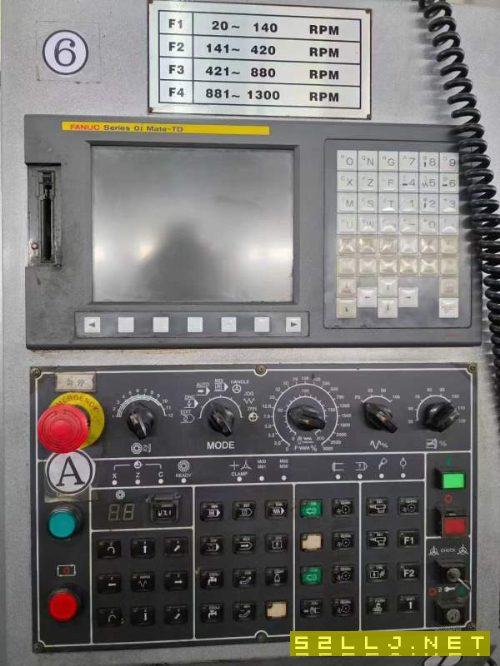 台湾夏普3060FC(相当于6180)数控机床,发那科系统,.