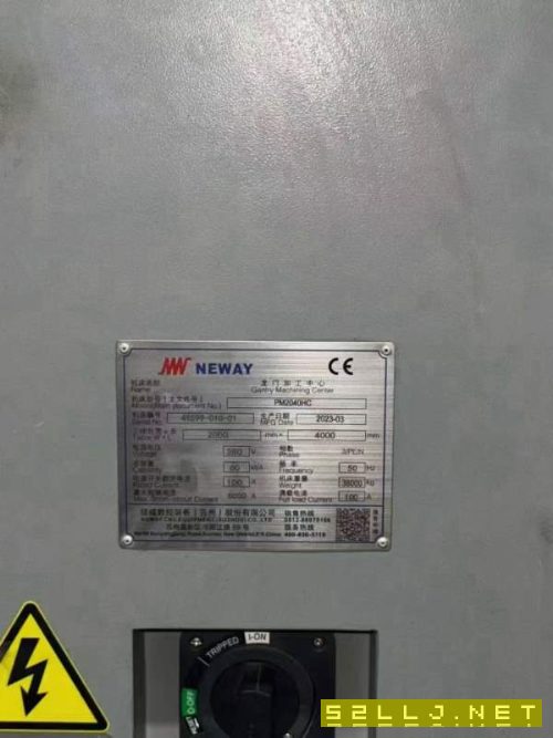 纽威4032龙门纽威2040龙门加工中心,2023年设备,三轴.