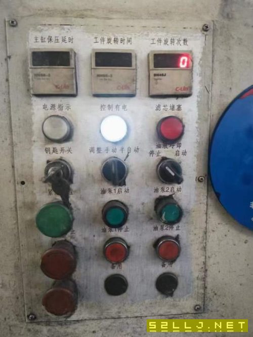 低价清货洛阳仓库160T龙门式校直液压机，完好少用。