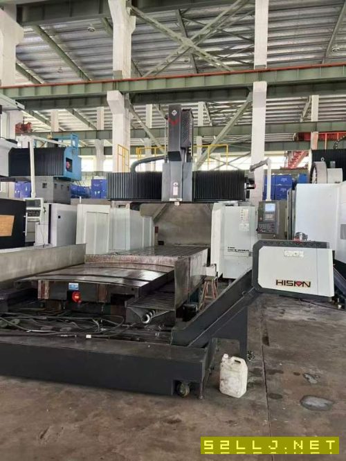 宁波海天2840数控龙门，工作台2000/4000mm，门宽2800m.