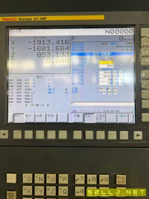 宁波海天2840数控龙门,工作台2000/4000mm,门宽2800m.