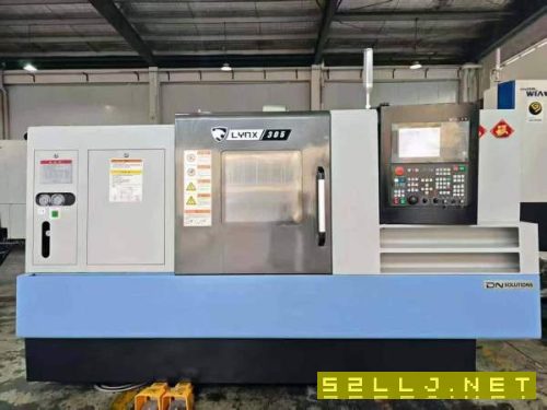 刚刚拿下一台9.9成新2025年斗山迪恩LYNX305数控车床、.