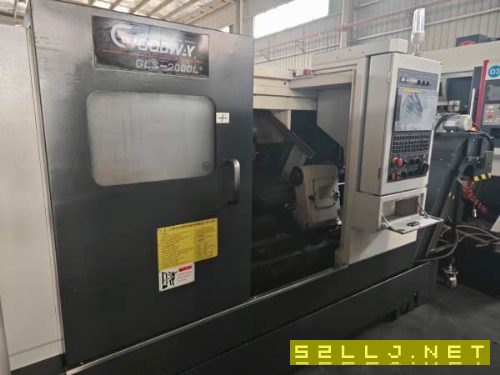 2022年程泰2000le数控斜轨车,8寸卡盘,10工位刀塔,.