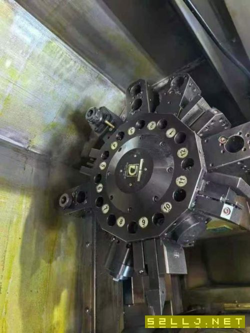 台湾丽伟T-6SMY车铣复合机主轴A2-6,辅主轴A2-5回转63.