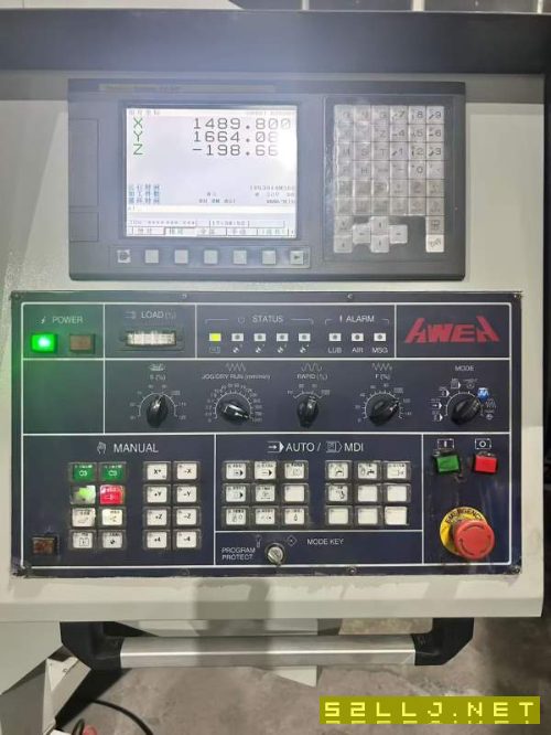 同款2台台湾亚威NVP-3015龙门工加中心，发那科MF系统.