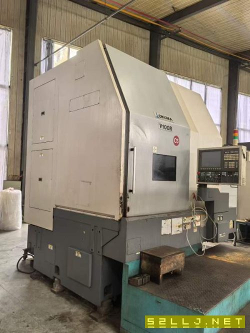 刚刚买下工厂在位,鬼子国原装进口大畏100R立车,带铣.