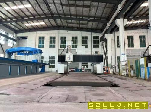 河北大恒DZ12046数控龙门铣床,工作台3600x12000,x轴.