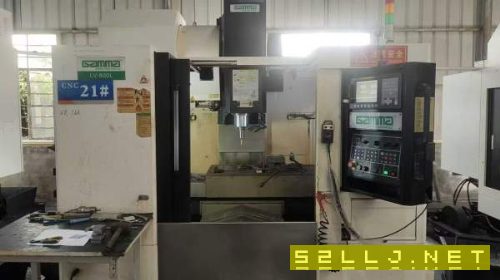 台湾伽玛,发那科MF系统,主轴10000转,24把伺服刀库.