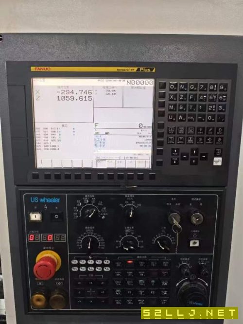 杭州惠勒LT-210数控车床，8寸卡盘主轴电机11/15KW，回.