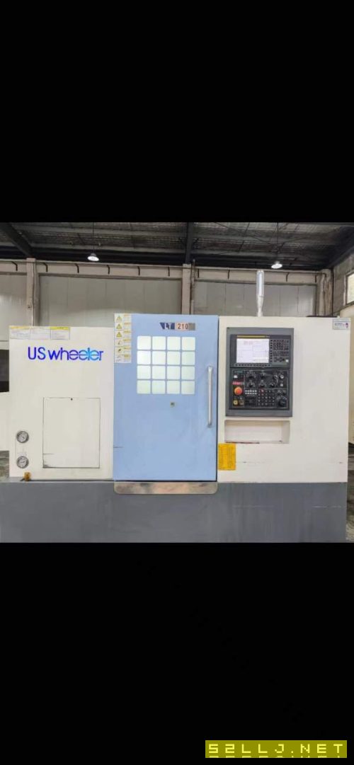杭州惠勒LT-210数控车床,8寸卡盘主轴电机11/15KW,回.