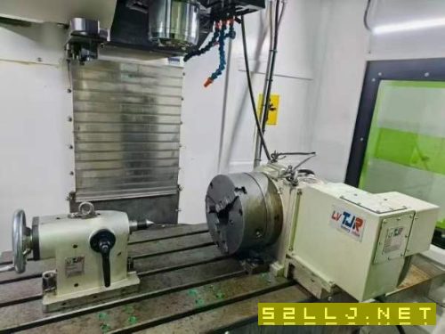 格勒玛850V(四轴)加工中心,三菱M80系统,三轴线轨X.