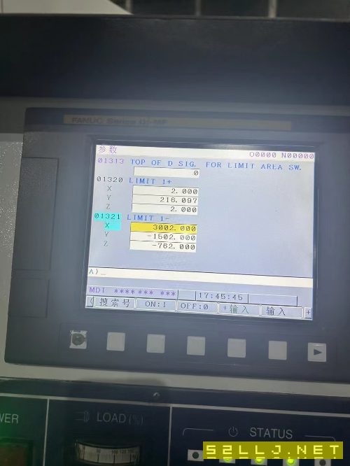 台湾亚威NVP-3015龙门加工中心,发那科MF系统、(1包.