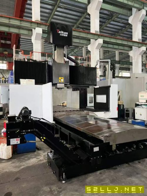 刚刚买一台25年基本全新台群2040龙门加工中心