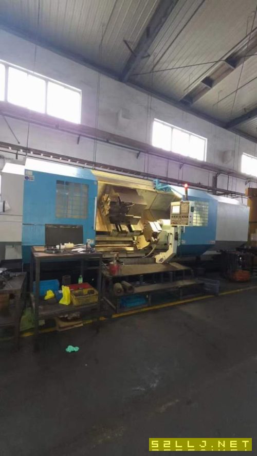 台湾原装立仲CNC-S50/3M超大型重切削数控车床,24寸双.