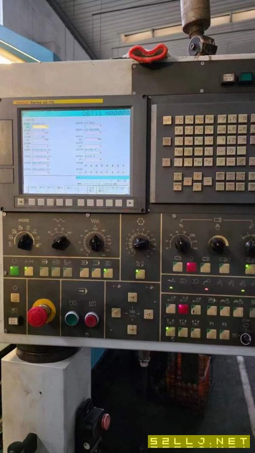 台湾原装立仲CNC-S50/3M超大型重切削数控车床，24寸双.