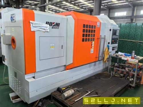 宝鸡HK80B/1米数控车床，款的6180，整体床身，2023年7.