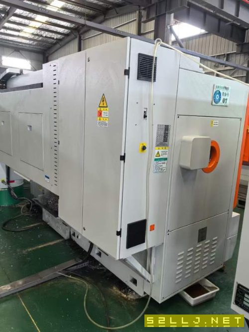 宝鸡HK80B/1米数控车床,款的6180,整体床身,2023年7.