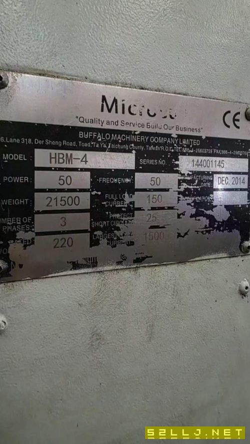 台湾达弗罗HBM-4T数控镗铣,达佛罗110数控镗,发那科.