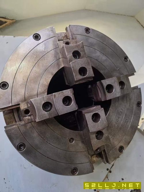 台湾原装立仲CNC-S50/3M重切削数控车床，24寸双液压卡.