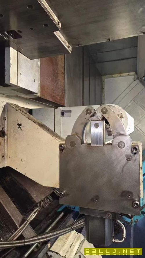台湾原装立仲CNC-S50/3M重切削数控车床，24寸双液压卡.