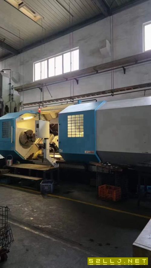 台湾原装立仲CNC-S50/3M重切削数控车床,24寸双液压卡.
