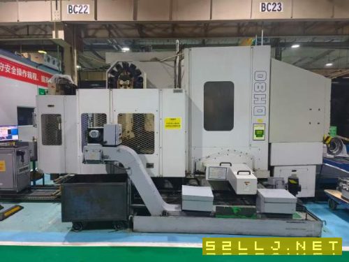 日本三菱800卧式加工中心DH80工作台:800800mmX/Y/Z行.