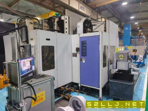 日本三菱800卧式加工中心DH80工作台:800800mmX/Y/Z行.