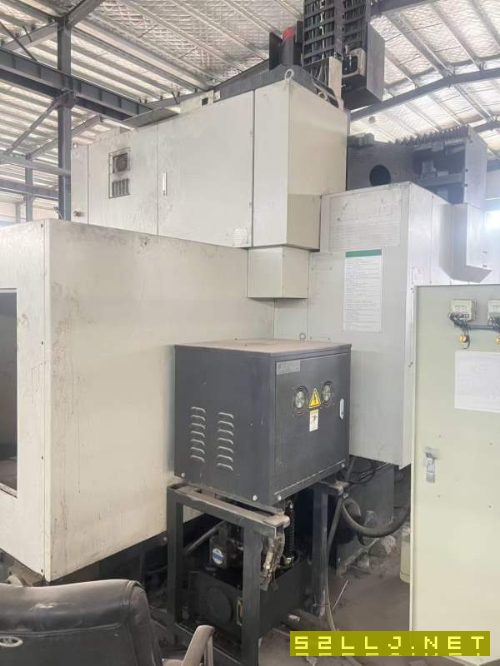 西安工厂海天GLU13两米龙门,工作台,三轴线规,主轴B.