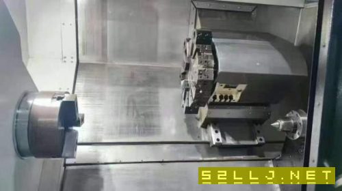 使用几百小时、2023年国盛lHT1031数控车床、发那科Plu.