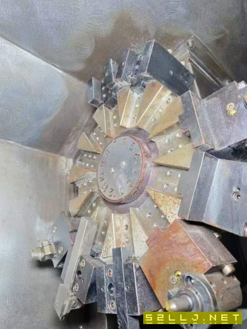 台湾原装友佳双主轴数控车床FTC-350S,同款3台,配8寸.