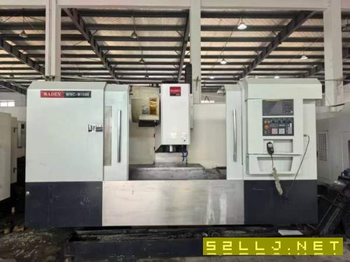 台湾和电1580立式加工中心三轴滚柱导轨.Y轴四导轨发那.