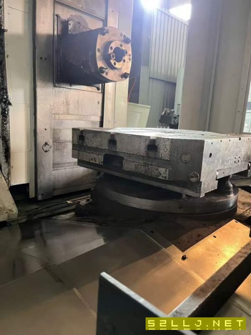 海天63H卧式加工中心APC双交换工位工作台尺寸630700B.