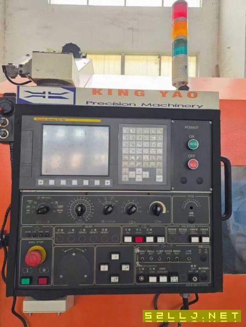 台湾金耀L65/2800精密数控车床,油缸车床,18寸液压卡.
