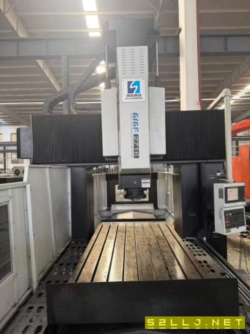 2024年准新南通国盛GMF2716T龙门数控铣床一台,发那科.