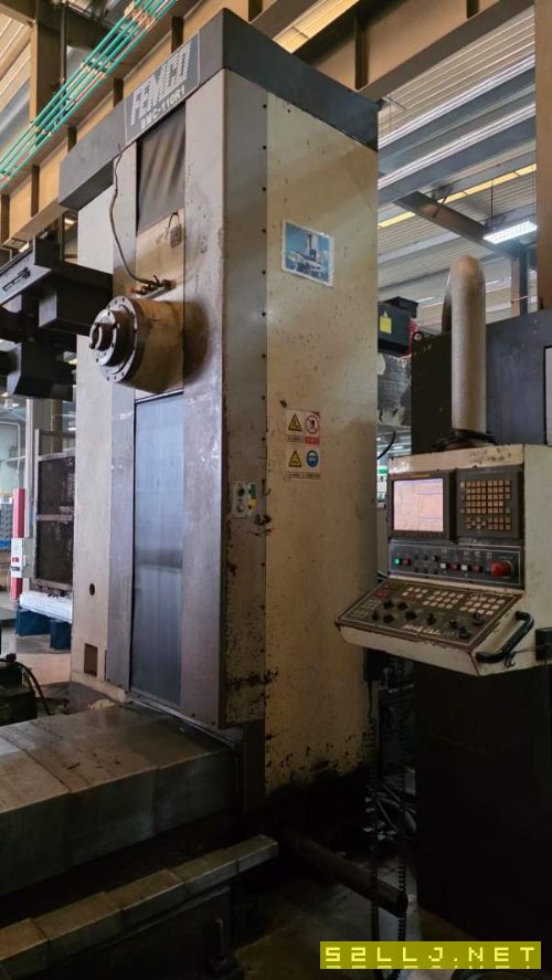 台湾远东数控镗铣床BMC-110R1主轴110-BT50齿轮箱工作.