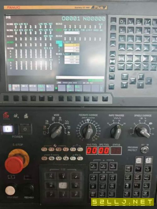 昆山鹏逸豪YH-2516数控龙门铣一台，22年生产，发那科M.