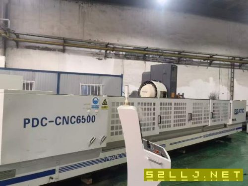 刚刚收到普拉迪6500型材加工中心，40主轴12000转，铸.