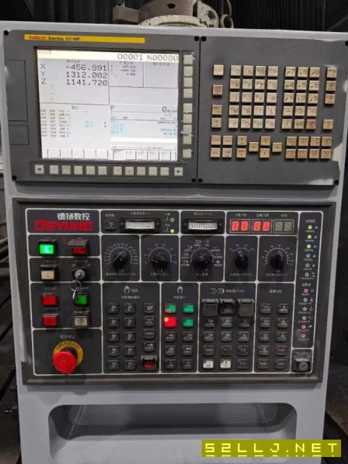 Z轴加高行程1200重型德扬532数控龙门发那科MF系统BT50.