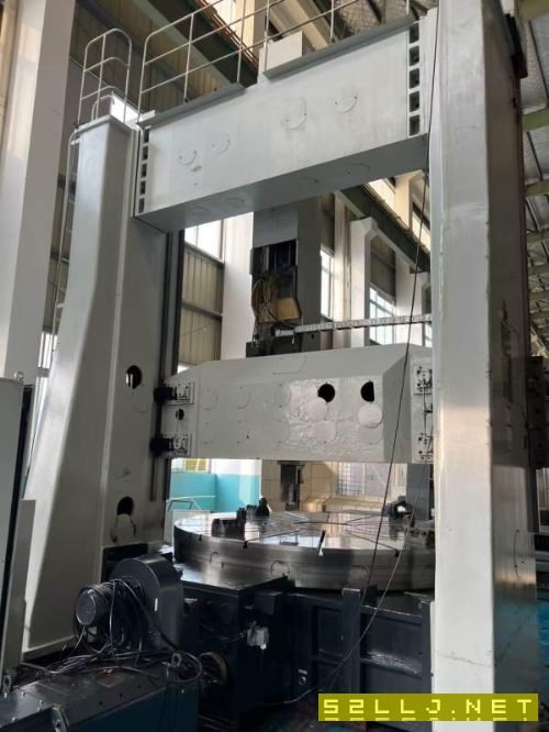 齐一3.5米原装数控立车西门子828系统Z轴行程1500mm，Y.