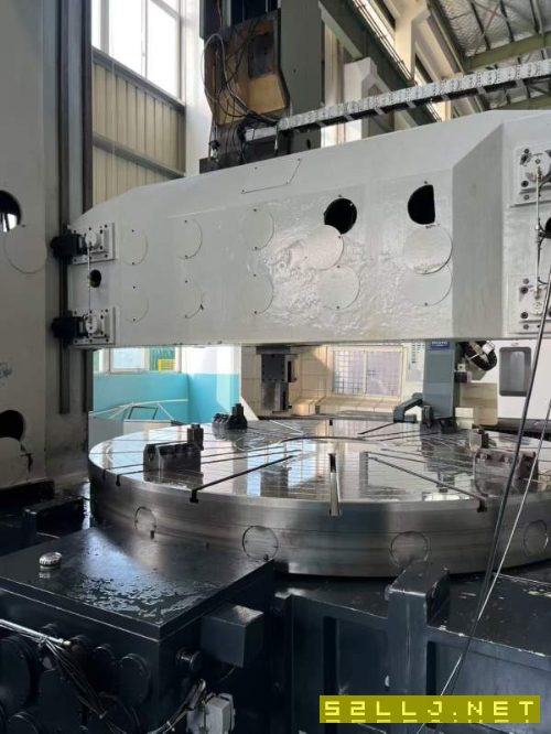 齐一3.5米原装数控立车西门子828系统Z轴行程1500mm，Y.